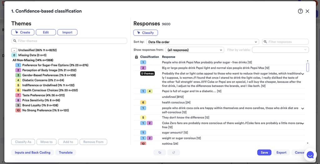 confidence based prompt