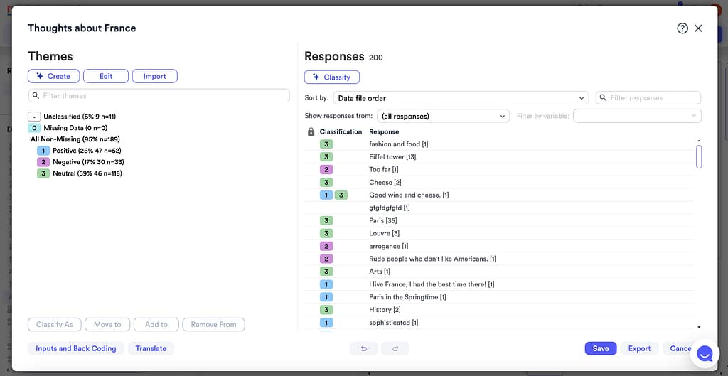 sentiment analysis custom prompt