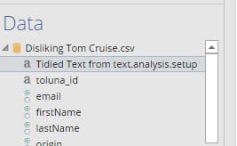 NewVariableTextAnalysis
