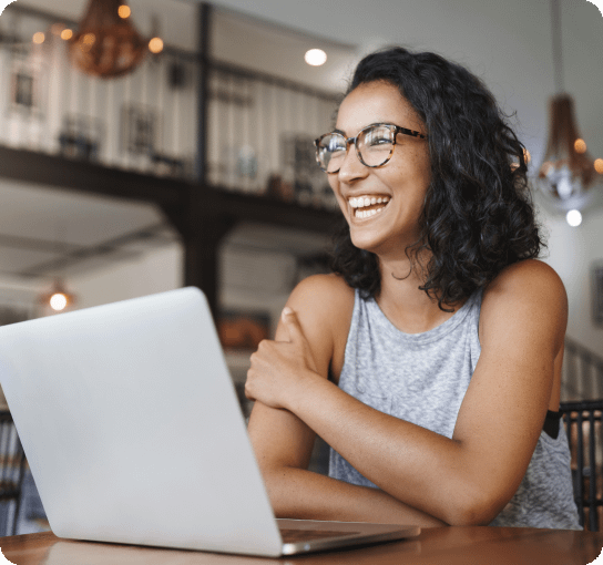 Illustration of Displayr happy client