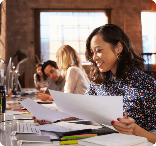 Illustration of happy-client